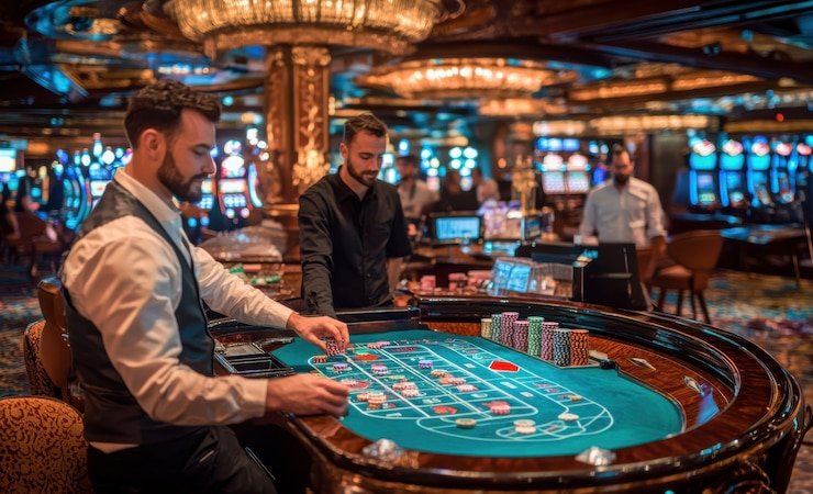 Platform judi mpo dengan antarmuka permainan slot dan dealer langsung